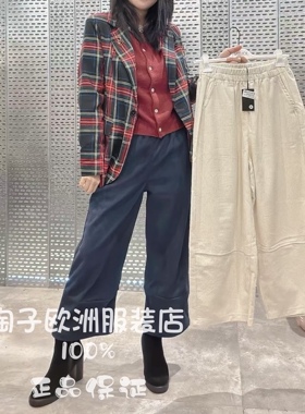 意大利品牌kikisix正品徽章饰复古格子垫肩西装外套上衣2025秋冬