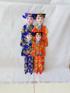 童男童女金童玉女纸款人升级成品速发 颜色尺寸可定制 全国包邮