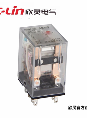欣灵牌中间继电器HHC68B-2Z/HH52PL/MY2N-J 带灯DC/AC6-220V/380V