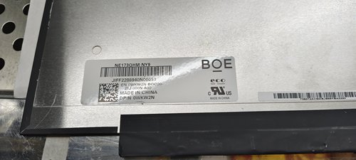 17.3寸高刷屏 NE173QHM-NY9 2K分辨率360刷新率小口40针液晶屏