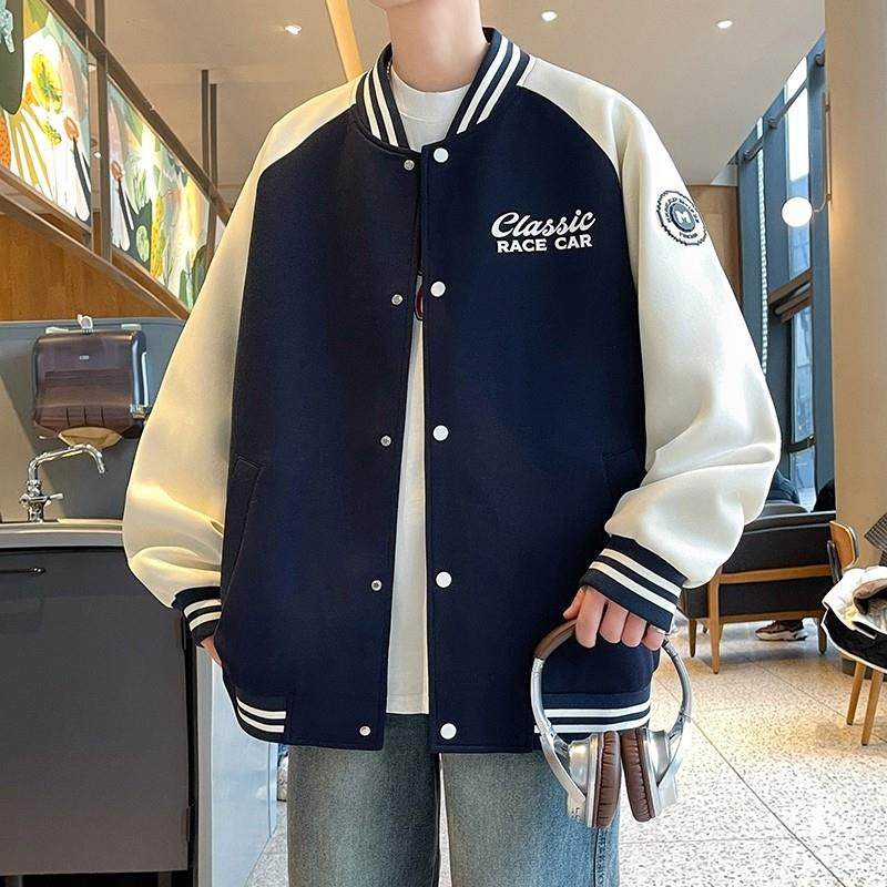 男童外套春秋款2025新款夹克13-15岁初高中学生男孩酷帅棒球服男,男装,夹克,淘宝优惠券,粉丝福利购,淘宝优惠卷