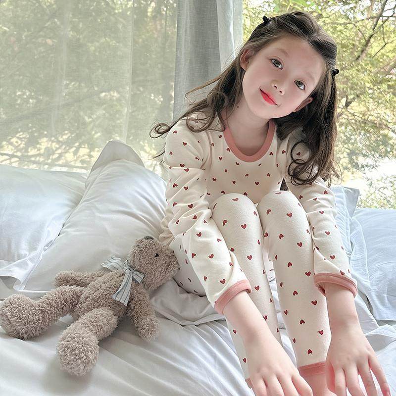 2025儿童睡衣保暖秋冬季女童宝宝家居服秋衣秋裤套装纯棉A类无骨,童装/婴儿装/亲子装,家居服套装,淘宝优惠券,粉丝福利购,淘宝优惠卷