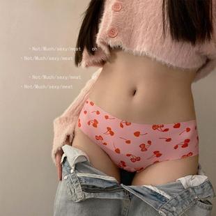 甜美纯欲风无痕冰丝内裤 女生2025新款 性感女士纯棉裆中低腰三角裤