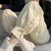 高腰宽松显瘦防风防寒保暖休闲 羽绒裤 时尚 外穿2024新款 棉 女冬季
