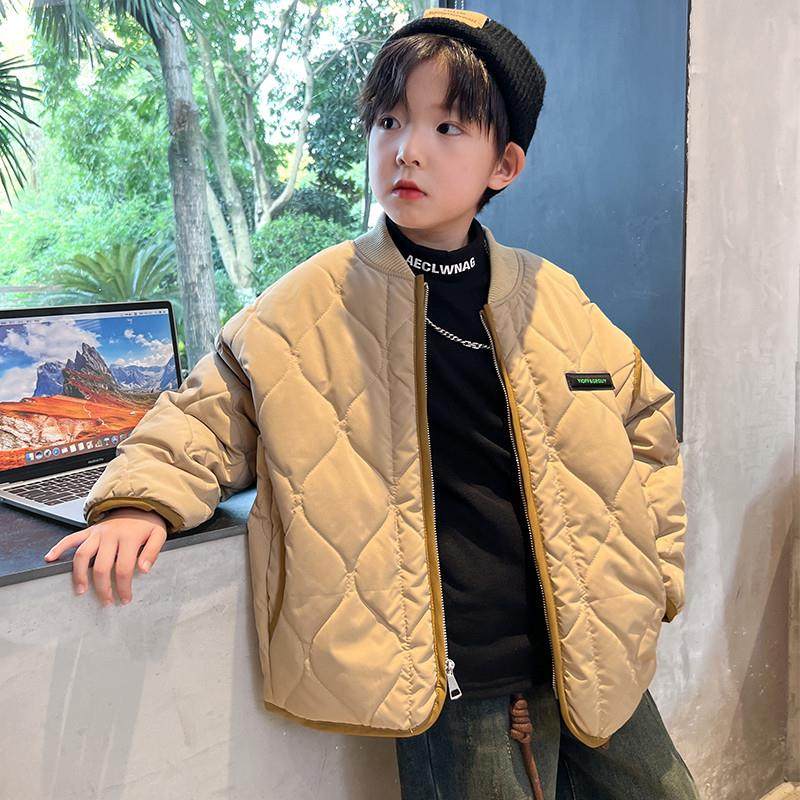 男童冬季夹棉外套2024新款儿童秋冬装二棉棉衣中大童冬款棉服洋气,童装/婴儿装/亲子装,普通外套,淘宝优惠券,粉丝福利购,淘宝优惠卷