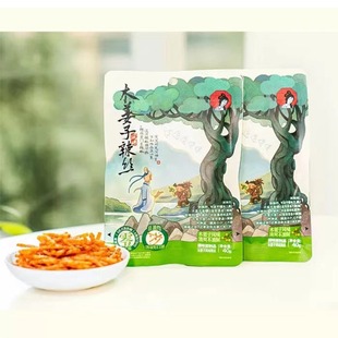 茶颜悦色木姜子风味辣丝香辣味辣条解馋零食小吃食品独立装 40g