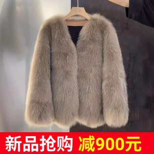 富家千金皮草外套短款显瘦2025超火新款小个子爆款洋气加厚女装冬