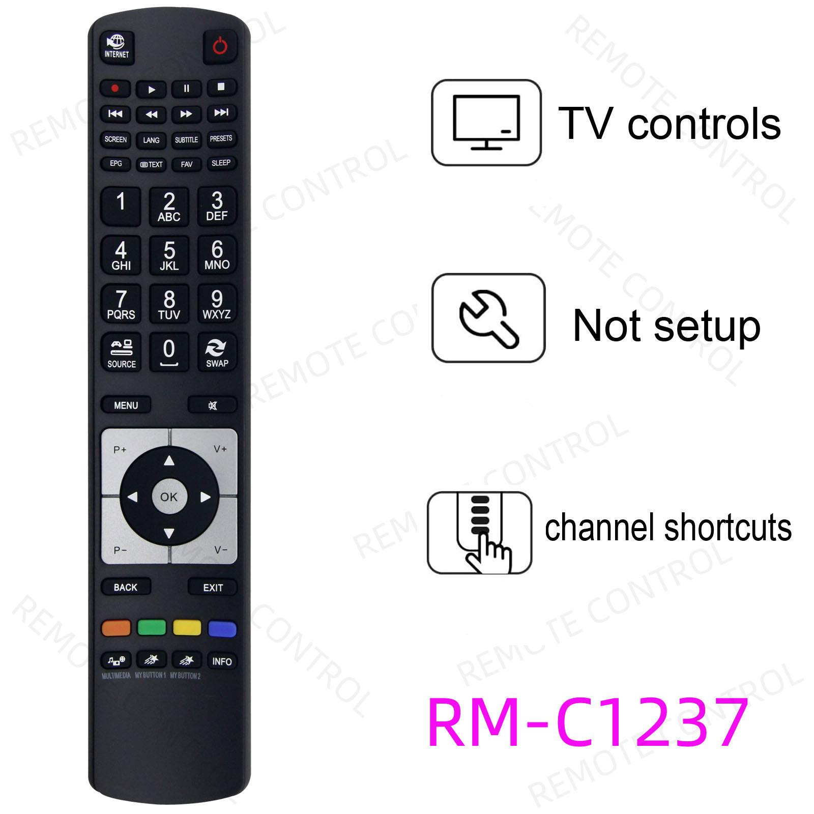 适用于JVC液晶电视机遥控器 RM-C1237