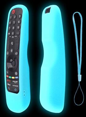 适用于LG AN-MR21GC/MR21N  21GA电视TV遥控器硅胶皮纹半包保护套