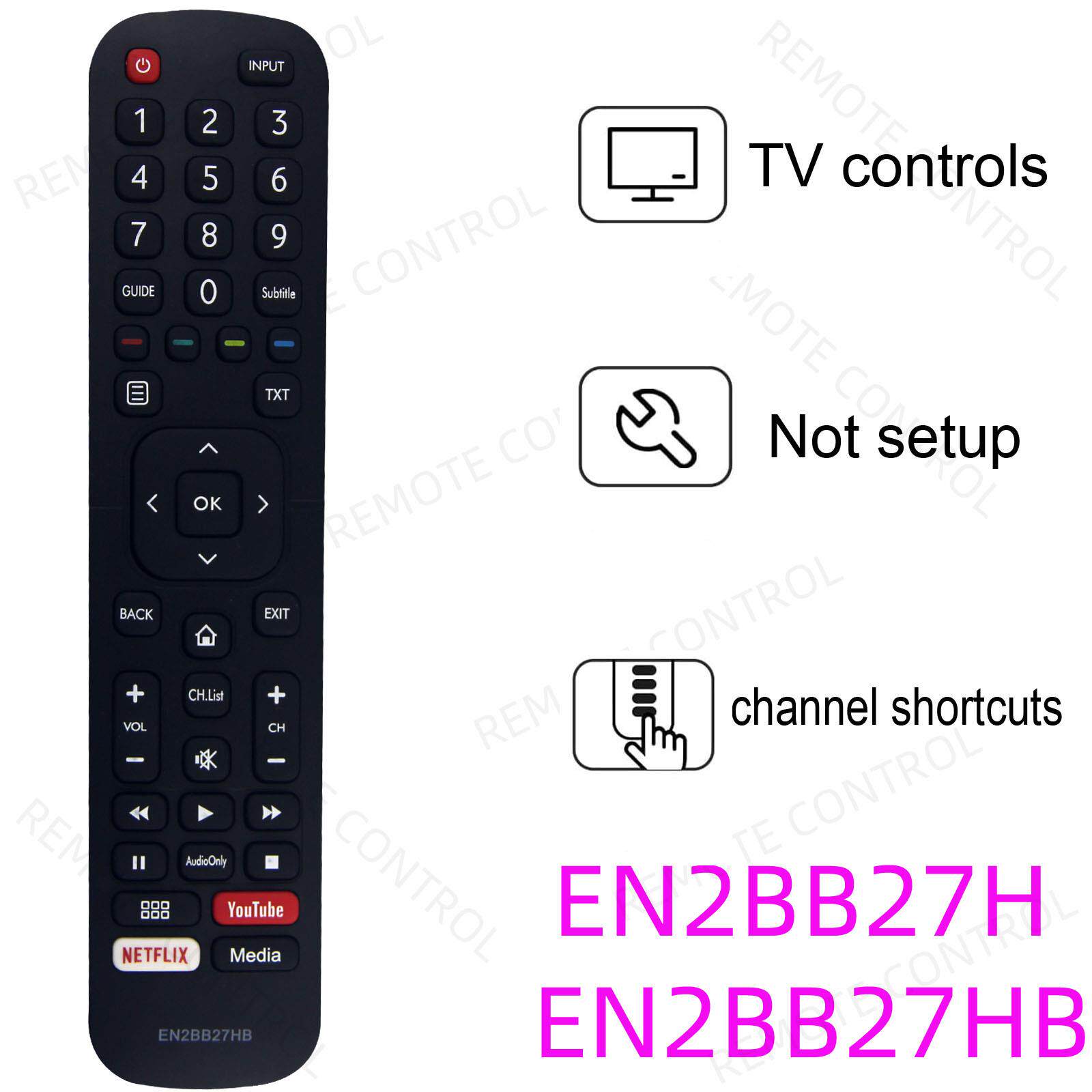 适用于海信电视机遥控器EN2BB27H BD BF BI B1 BJ BL BS BW CG27H
