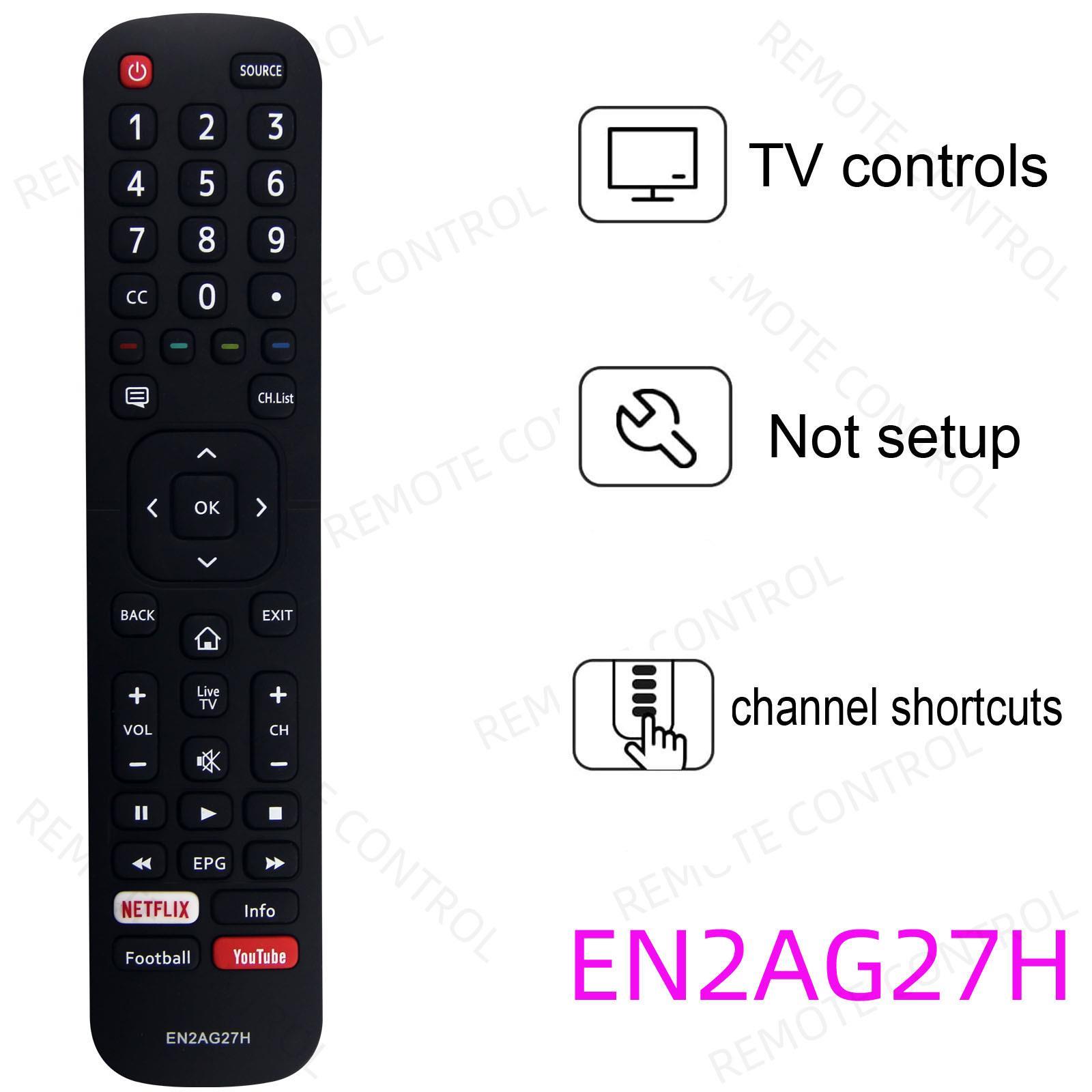 适用于海信电视机遥控器 EN2AG27H A1 AI AJ AK AL BN BO AT27H