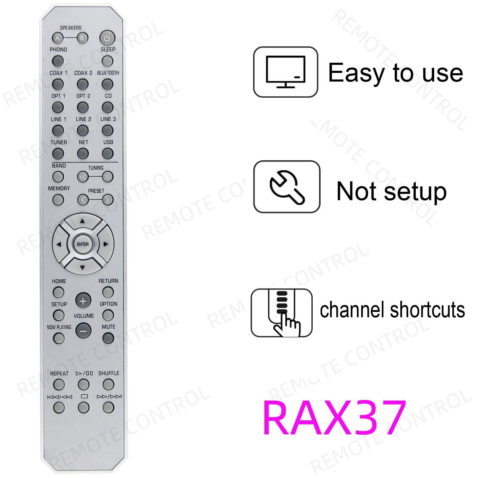 适用于雅马哈音响音箱遥控器 RAX25 RAX33 ZU49260 RAX37 ZY10900