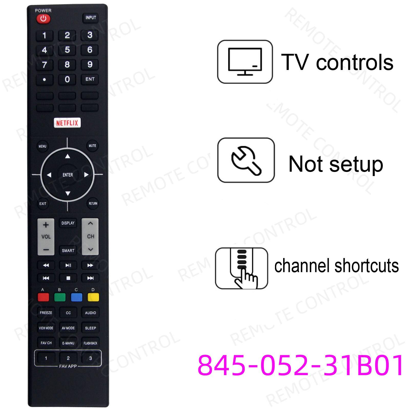 适用于夏普电视机遥控器 XHY-355-02 845-052-31B01 LC-60LE644U