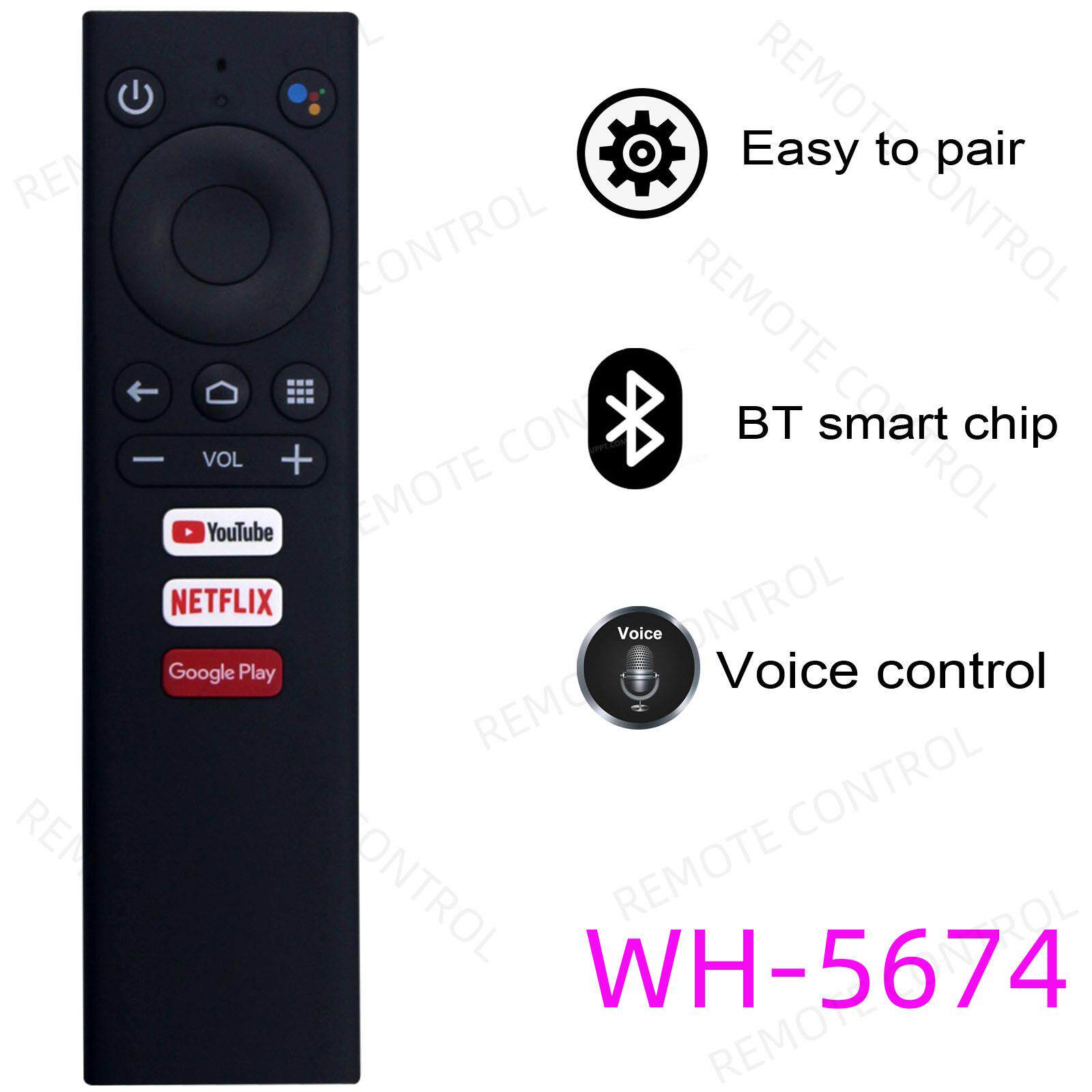 适用于爱普生投影仪 投影机语音遥控器  WH-55 WH-5674 WH-152