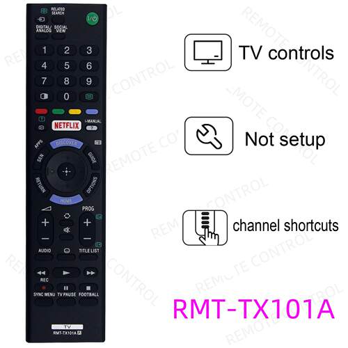 适用于索尼电视机遥控器 RMT-TX102D TX101D TX101A  RMT-TX101P