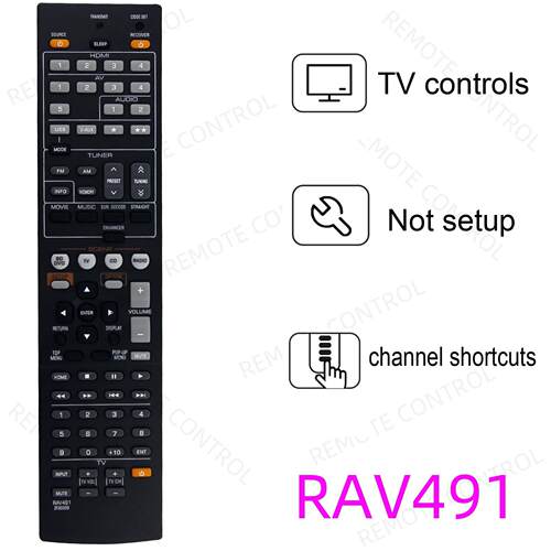 适用于雅马哈功放音箱遥控器RAV491 RAV494 RAV521 RAV522 RAV523
