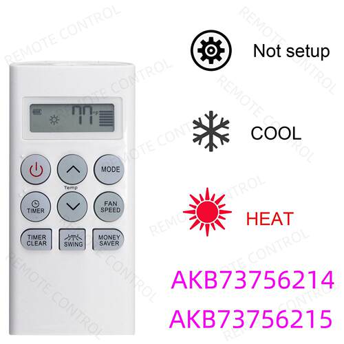 适用于LG空调遥控器 AKB73598009 AKB73756215 73756214 6203 8 2