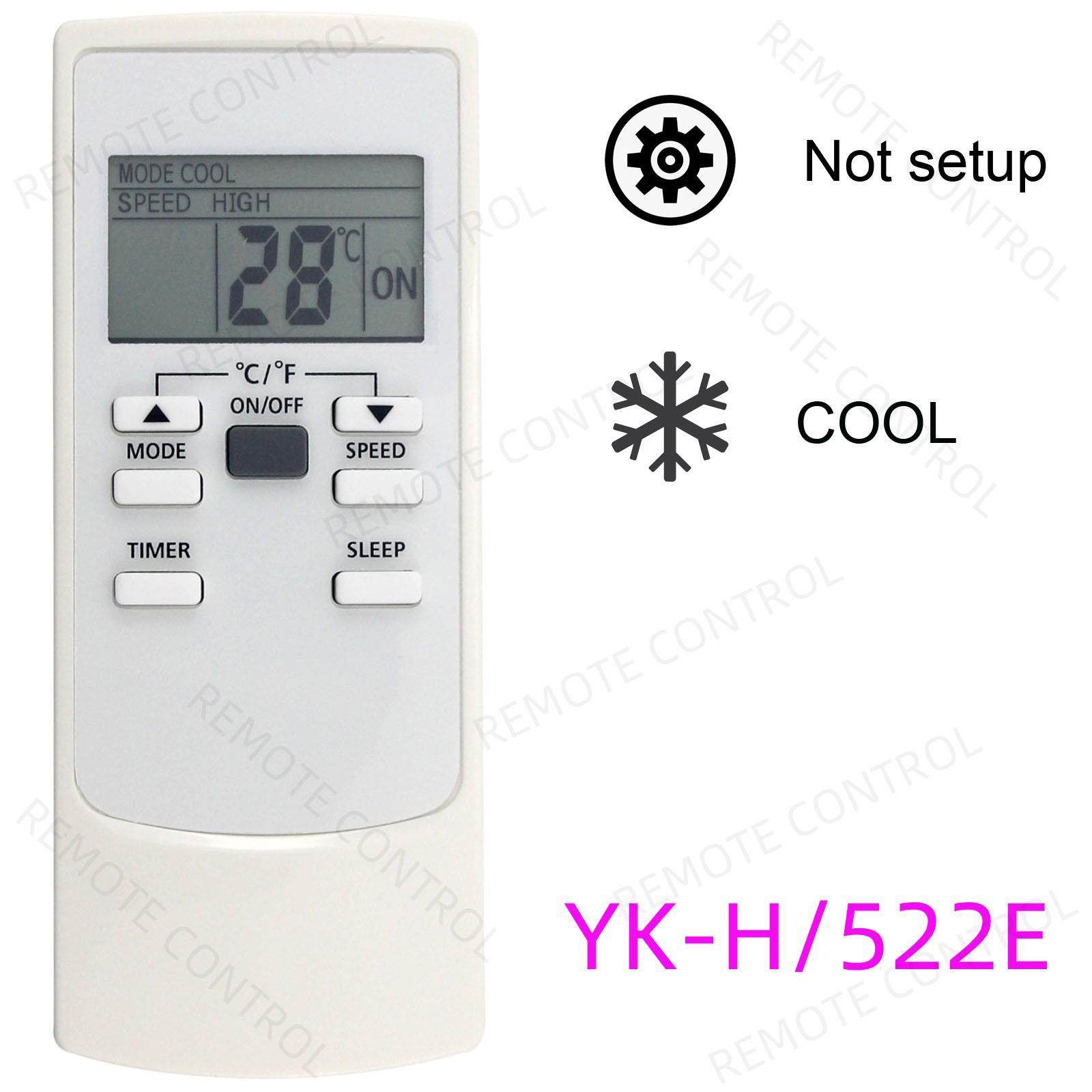 适用于Honeywell 霍尼韦尔空调遥控器YKR YK-H/522E H-522E HL