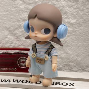 20cm棉花娃娃娃衣玩偶换装女娃分体套装Zsiga背带裤嘎子姐衣服