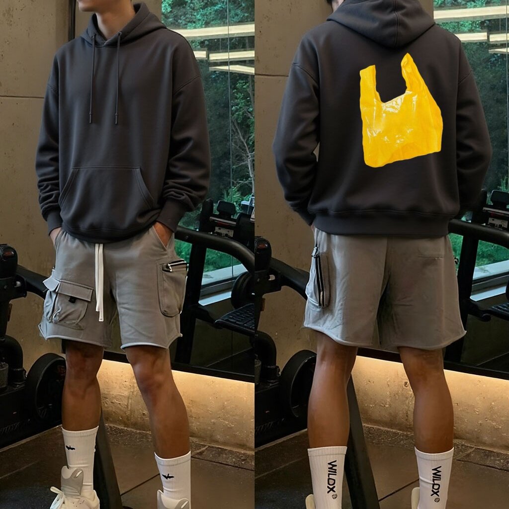 小众印花设计感潮牌个性美式秋冬卫衣