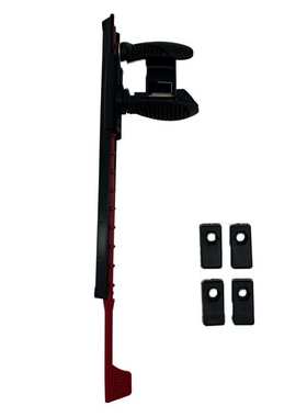 船用皮划艇用一对黑色尼龙可调节脚蹬 脚踏 船舶游艇皮划艇用配件