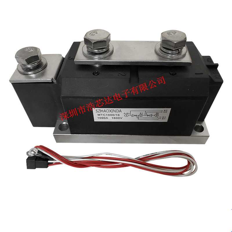 可控硅MTC1000A1600V晶闸管可控硅模块大功率软启动触发板开关