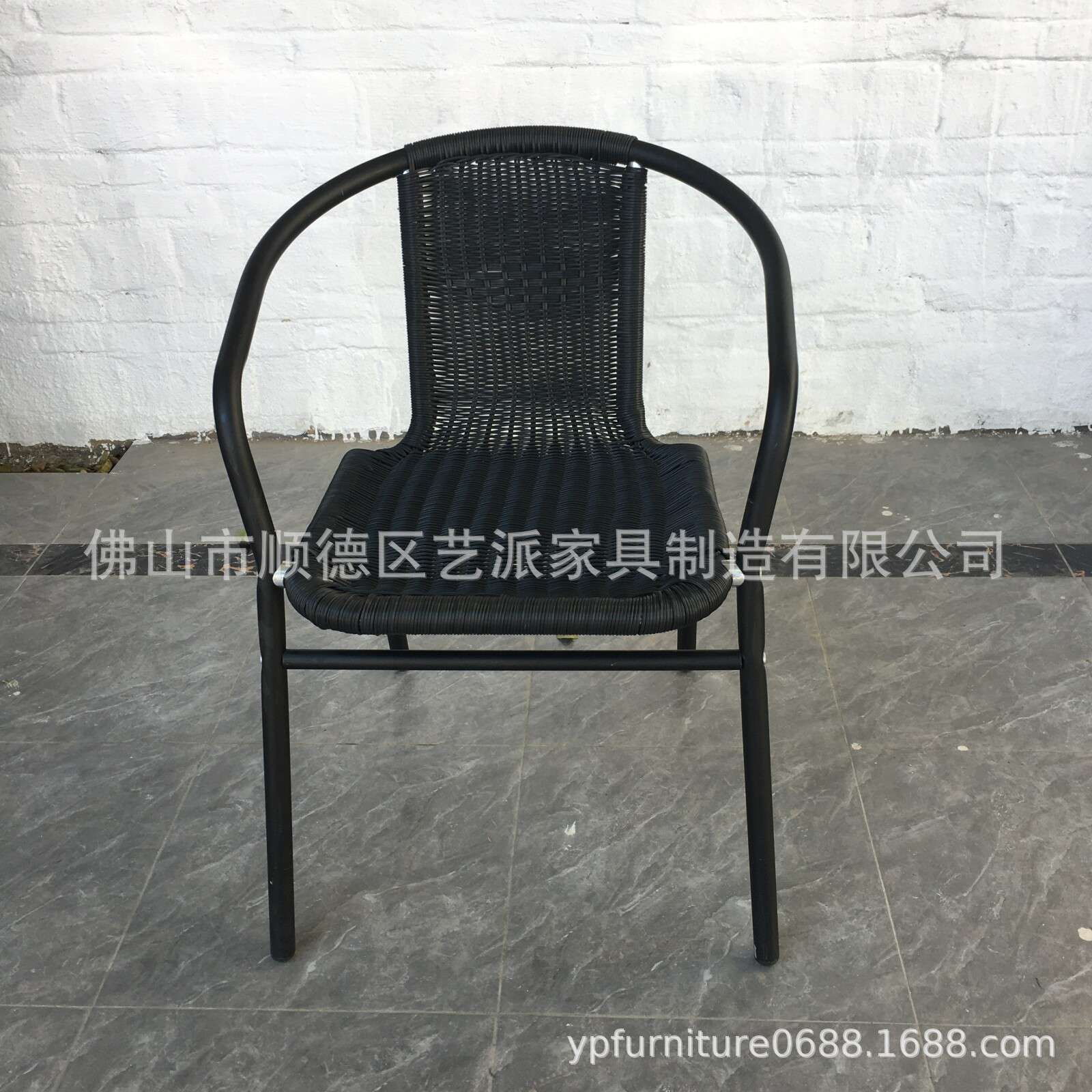 椅子 厂家 藤艺椅 潮流户外花园休闲坐具咖啡桌藤椅洽谈铝藤椅