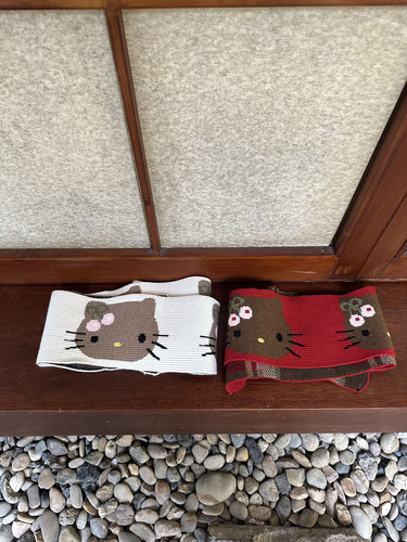 Carbon Water小围巾kitty秋冬季Ins风可爱保暖针织毛线围脖女