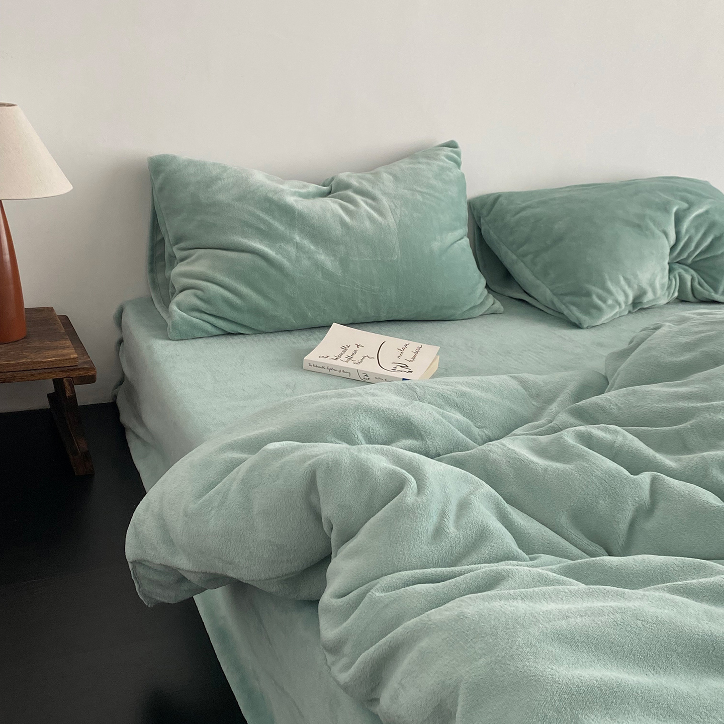 牛奶绒四件套冬季床上用品