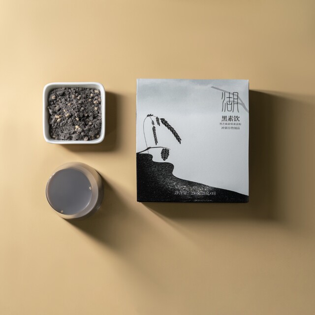 归农蕙芷庄园黑素饮·湖黑芝麻黄精桑葚粉五谷杂粮早餐代餐粉500g