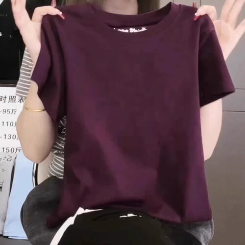 字母纯色高级感气质复古上衣ins