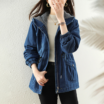 新款2025爆款小香风高级感牛仔衫