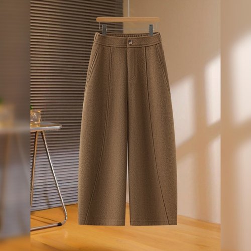 2025年新款哈伦裤加绒九分裤子-