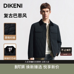 谷仓夹克底特律棉服巴恩风翻领外套 工装 迪柯尼秋冬新款 男士