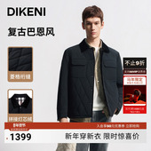 工装 迪柯尼秋冬新款 男士 谷仓夹克底特律棉服巴恩风翻领外