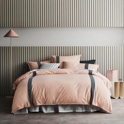 喜来登珊瑚缎面纯棉3件套