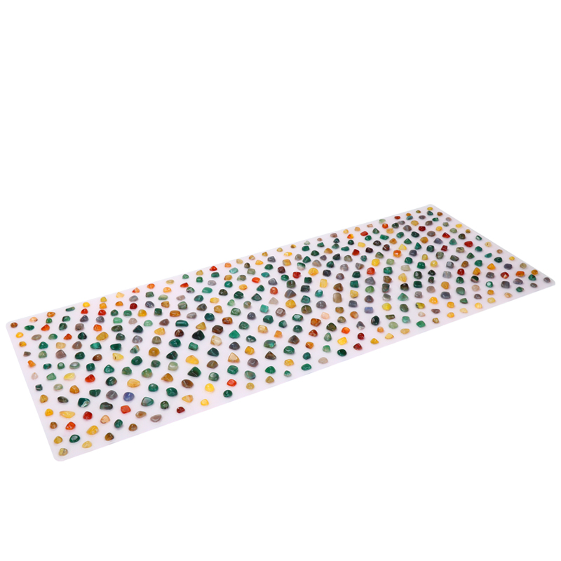 玛瑙鹅卵石足底按摩垫石头足疗垫走毯指压板脚底板按摩器踩脚垫