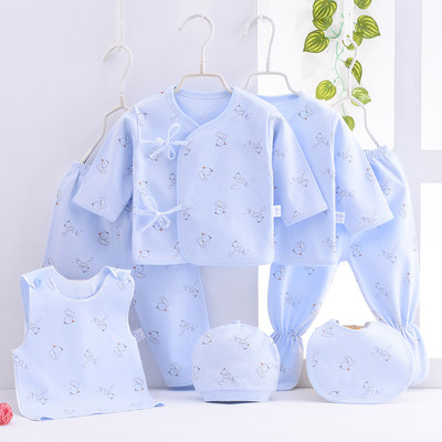 新生儿套装纯棉0-3衣服夏季