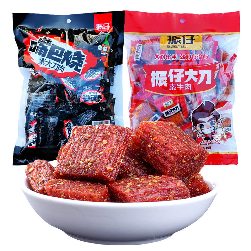 振仔 大刀肉嘴巴烧 3/5包 面筋制品