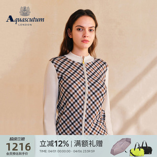 Aquascutum 时尚 女士英伦风格 纹外套Q5067EL111 雅格狮丹秋冬新品