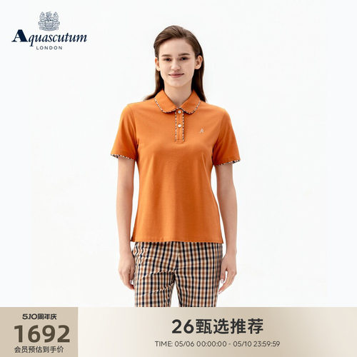 【100%棉】女士商务休闲短袖POLO