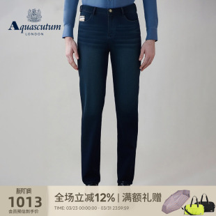 雅格狮丹秋冬新品 直筒牛仔裤 时尚 修身 Q5072EM021 男士 Aquascutum
