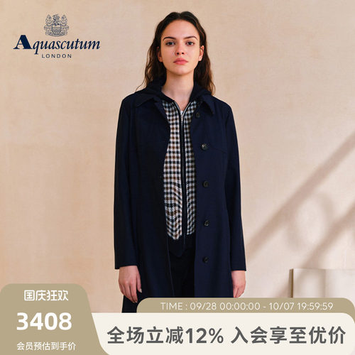 【100%绵羊毛】女士毛呢大衣外套