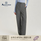 气质 女士商务休闲百搭通勤直筒西裤 Aquascutum 雅格狮丹秋冬新品
