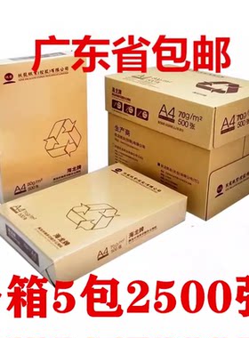 海龙a4复印纸打印纸70克80g整箱