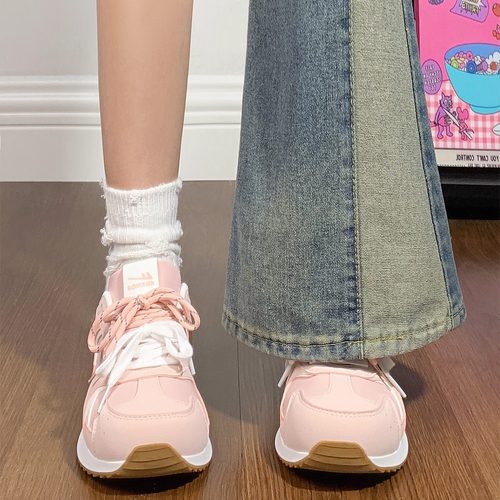 回力德训鞋女鞋2025新款秋季厚底增高阿甘鞋休闲百搭学生运动鞋