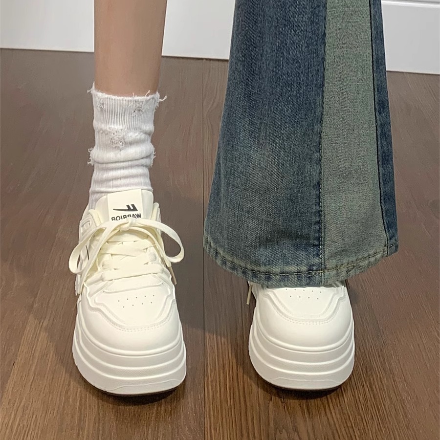 黑色板鞋冬季新款休闲鞋