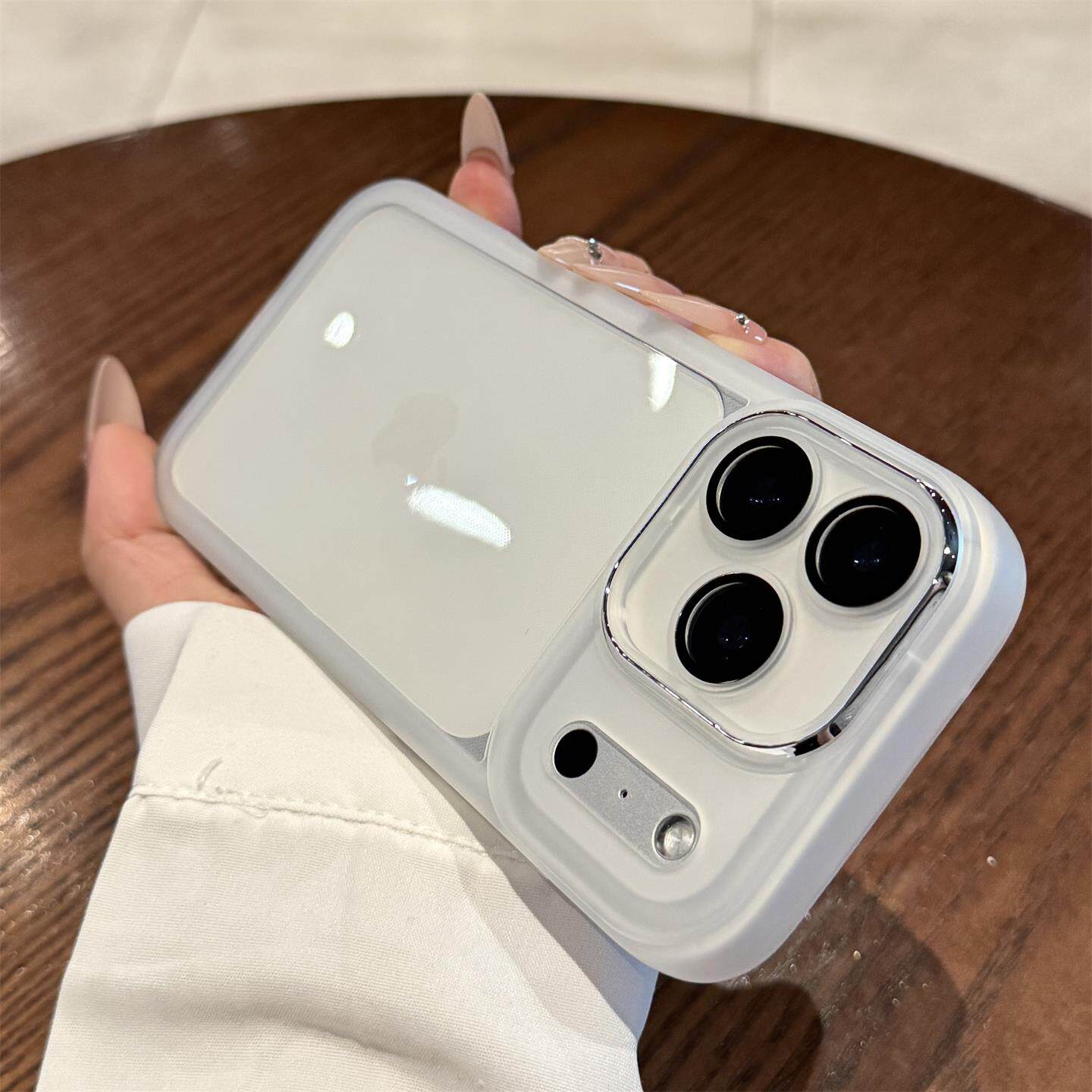 潮流魅眼适用苹果17promax手机壳自带镜头膜16简约透明15/14plus硅胶软壳13pro电镀镜框12全包防摔11保护套男