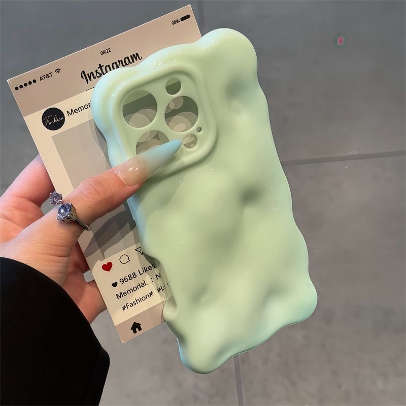 高颜值云朵波浪壳手机壳