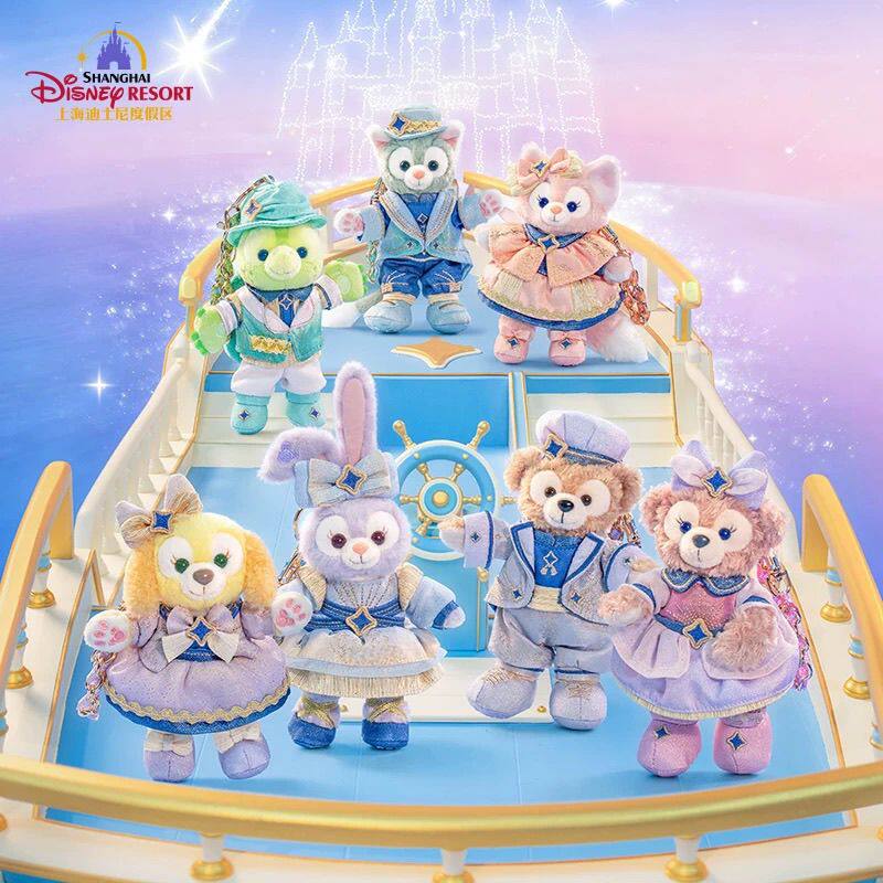 上海迪士尼乐园代购10周年玲娜贝儿星黛露达菲雪莉玫毛绒公仔挂件